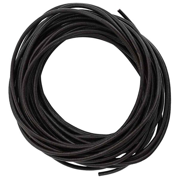 vidaXL Cord din Piele Maro &icirc;nchis &Oslash;2,5 mm x 50 m Piele