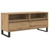 vidaXL Cabinet TV 100 x 34,5 x 44,5 cm Stejar Artizanal