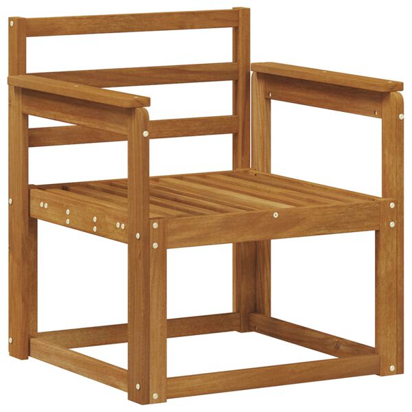vidaXL Canapea de exterior Lemn Solid de Acacia natural