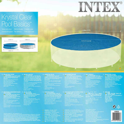 Intex Prelată solară de piscină, 366 cm, rotund, 29022