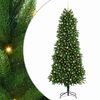 vidaXL Brad de Crăciun cu 300 LED cu suport Verde 240 cm PE