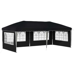 vidaXL Cort de Petrecere Pop-up 575 x 289 x 245 cm Antracit