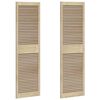 vidaXL Ușă de Dulap cu ușă 2 buc. natural 170 x 2,1 x 49,5 cm