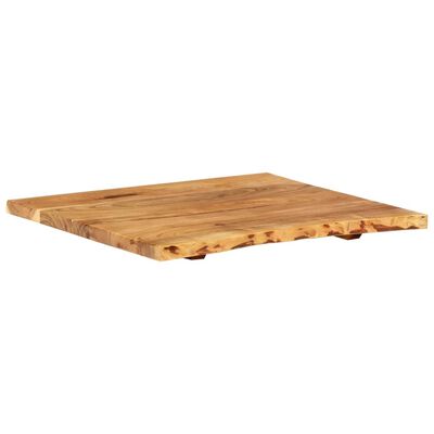 vidaXL Blat lavoar de baie, 58x52x2,5 cm, lemn masiv de acacia