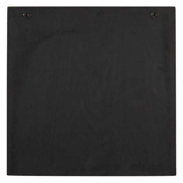 vidaXL Oglindă, 50 x 50 cm, lemn de tec reciclat