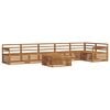 vidaXL Set de canapele de exterior 7 buc. natural