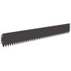 vidaXL Margine pentru gazon 20 pcs 103 x 15 cm Oțel Negru