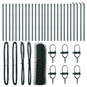 vidaXL St&acirc;lp de gard. Verde