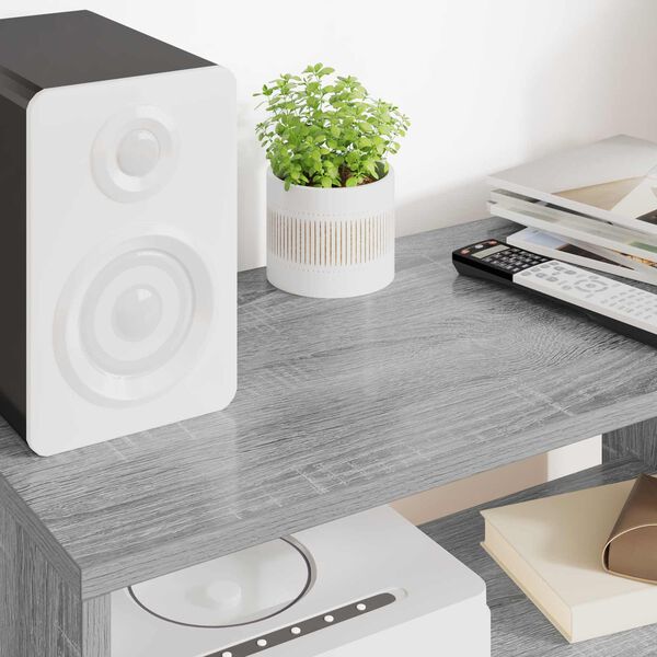 vidaXL Cabinet TV Gri Sonoma 60 x 30 x 40 cm Lemn compozit