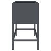 vidaXL Ghiveci ridicat pentru grădină Antracit 60 x 26 x 45 cm Oțel