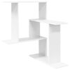 vidaXL Raft de perete Alb 67 x 67 x 87 cm Lemn prelucrat