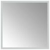 vidaXL Oglindă de baie cu LED Transparent 40 x 40 cm sticlă securizată