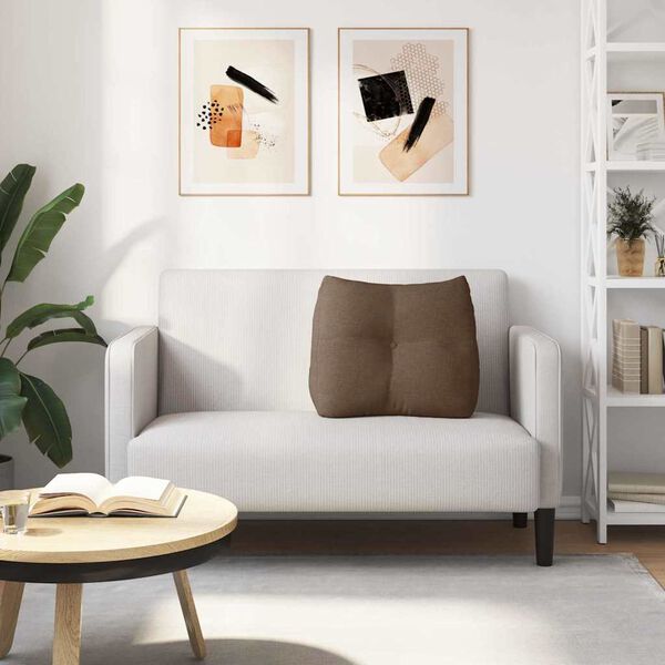 vidaXL Perna pentru spate Maro 60 x 24 x 50 cm țesătură