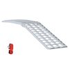 vidaXL Rampă pentru motocicletă 680 kg Argintiu 680 kg Aluminiu