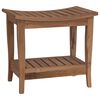 vidaXL Măsuță de toaleta natural 50 x 35 x 45 cm Lemn solid de tec
