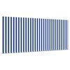vidaXL Cortina Retractabilă Albastru și Alb 300 x 200 cm