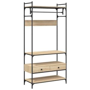 vidaXL Șifonier cu sertare stejar sonoma 89x39x184,5 cm lemn compozit