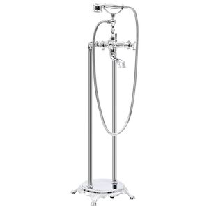 vidaXL Robinet de cadă independent argintiu oțel 99,5 cm inoxidabil