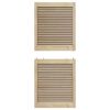 vidaXL Ușă de Dulap cu ușă 4 pcs natural 140,5 x 2,1 x 59,5 cm