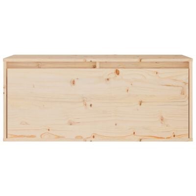 vidaXL Dulap de perete, 80x30x35 cm, lemn masiv de pin