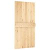 vidaXL Ușă NARVIK natural 100 x 210 cm Lemn de Pin Solid