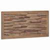 vidaXL &Icirc;ntăritură de pat natural Lemn solid de tec