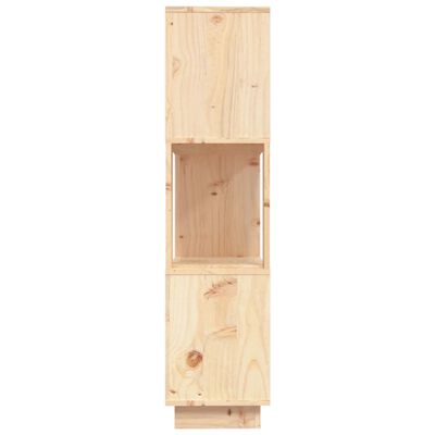 vidaXL Bibliotecă/Separator cameră, 80x25x101 cm, lemn masiv pin