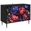 vidaXL Cabinet TV KIEL 69 x 33 x 50,5 cm Stejar Negru Lemn prelucrat