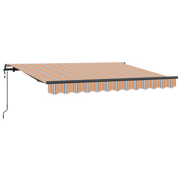 vidaXL Cortina Retractabilă Multicolour 350 x 200 cm țesătură