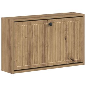 vidaXL Dulap pentru pantofi montat pe perete EDE 71 x 17 x 43 cm