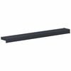 vidaXL Prag de fereastră Antracit cu fibră de lemn 80 x 10 x 4,5 cm