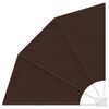 vidaXL Ecran de intimitate pentru balcon 160 x 160 cm Poliester Maro