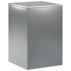 vidaXL Suport pentru plante Argintiu 40 x 40 x 60 cm Oțel