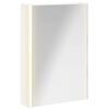 vidaXL Dulap cu oglindă pentru baie Alb 43 x 11,5 x 60,5 cm