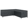 vidaXL Husă pentru mobilă 270 x 270 x 80 cm Material Oxford 420D Negru