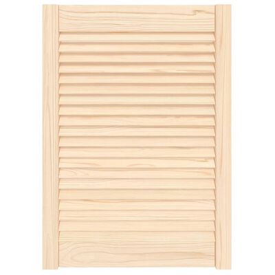 vidaXL Ușă de dulap cu design lambriu, 69x49,4 cm, lemn masiv de pin