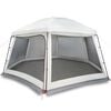 vidaXL Cort de piscină cu pereți detașabili, gri 512x458 cm