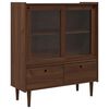 vidaXL Dulap BILBAO Caramel &icirc;nchis 104 x 40 x 120 cm