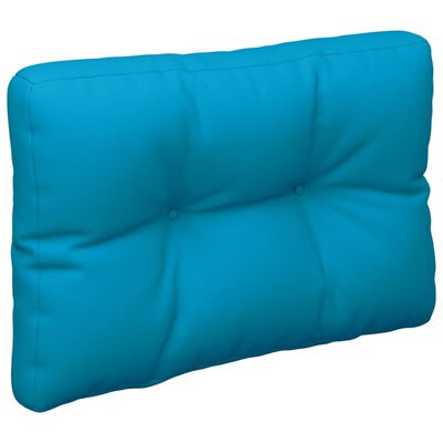 vidaXL Pernă pentru canapea din paleți, albastru, 60 x 40 x 12 cm