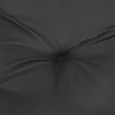 vidaXL Pernă de paleți, negru, 60x61,5x10 cm, material textil