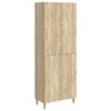 vidaXL Set de Dulapuri 2 buc. Stejar Sonoma Lemn prelucrat