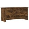 vidaXL Sertar de depozitare Stejar fumuriu 100 x 40 x 50 cm