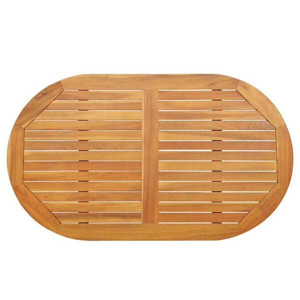 vidaXL Placă de masă Ulei Natural 120 x 70 x 2 cm Lemn Solid de Acacia