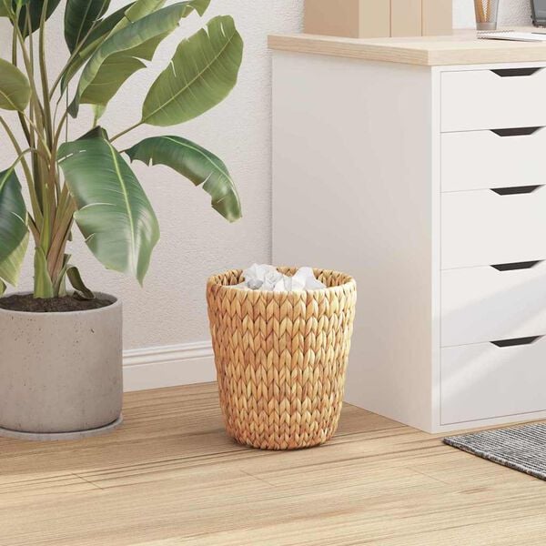 vidaXL Coșuri pentru H&acirc;rtie 2 pcs natural 26 x 26 x 29 cm