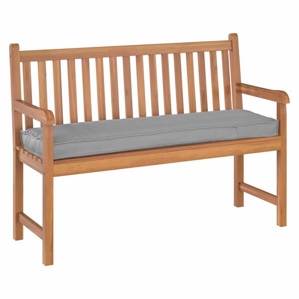 vidaXL Pernă pentru bancă din paleți Gri 140 x 40 x 8 cm Tafeta Oxford