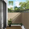 vidaXL Ecran de balcon Bej 120 x 200 cm Oxford alu acoperit cu PU