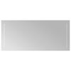 vidaXL Oglindă de baie cu LED Transparent 90 x 40 cm sticlă securizată
