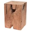 H&S Collection Taburet, lemn de tec reciclat