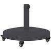 vidaXL Bază pentru umbrelă Gri &icirc;nchis 48 x 48 x 32 cm