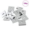 vidaXL Suport pentru oglindă 340 Nichel 35 x 30 x 8,3 mm Oțel